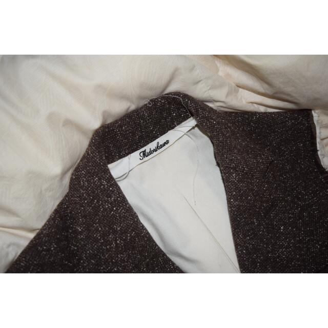 Maison Martin Margiela - MIDORIKAWA SILK WOOL BELTED VEST 19AWの
