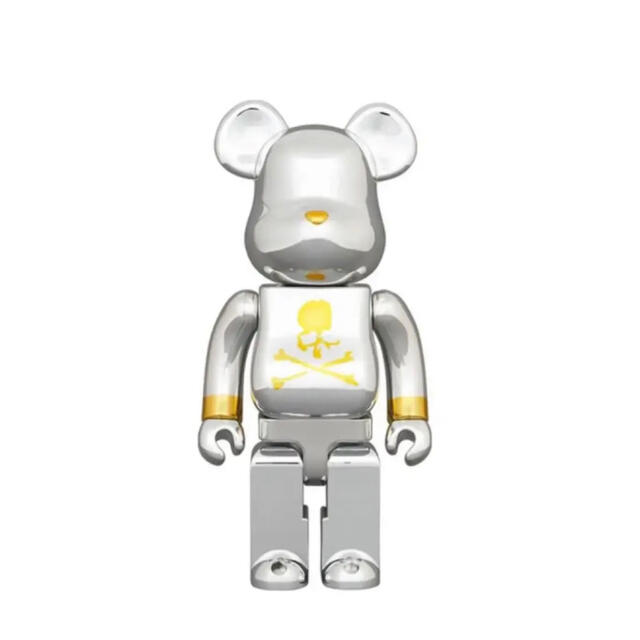 BE@RBRICK mastermind JAPAN SILVER 1000％フィギュア