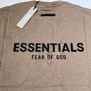 フィアオブゴッド(FEAR OF GOD)のFEAR OF GOD 3Dロゴ ビッグシルエットTシャツ ブラウンXL(Tシャツ/カットソー(半袖/袖なし))