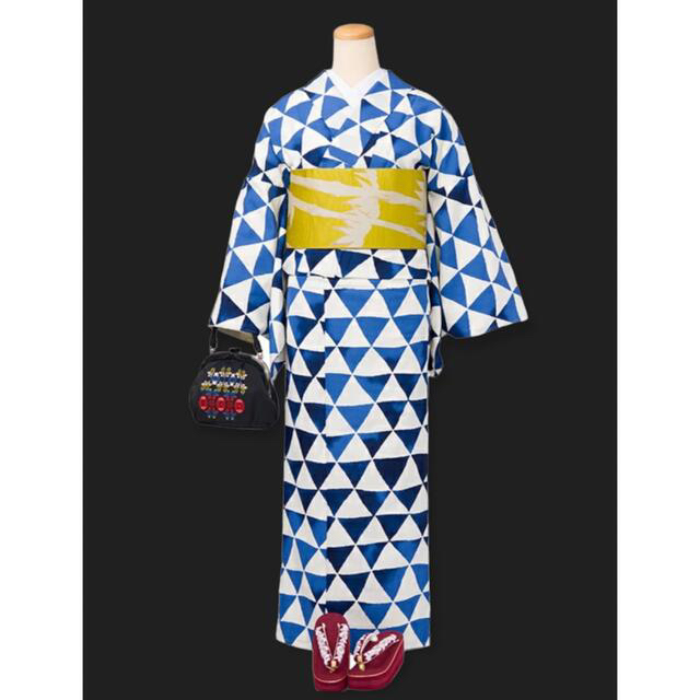 ★夢二の世界★新品着物反物 きもの道楽×夢二郷土美術館【女四季 夏】お単衣にも♪