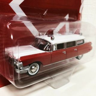 キャデラック(Cadillac)のJL/'59 Cadillacキャデラック アンバランス 救急車 1/64(ミニカー)