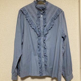 フリークスストア(FREAK'S STORE)のFREAK'S STORE コットンフリルシャツ(シャツ/ブラウス(長袖/七分))