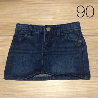 ベビーギャップ(babyGAP)のbaby GAP デニムスカート　90(スカート)