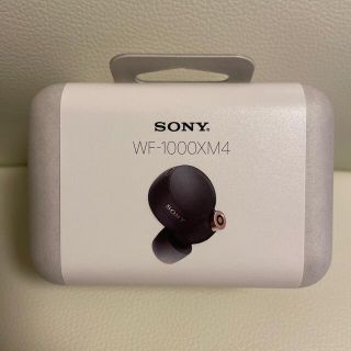 ソニー(SONY)の未開封　SONY ワイヤレスイヤホン WF-1000XM4 ブラック(ヘッドフォン/イヤフォン)