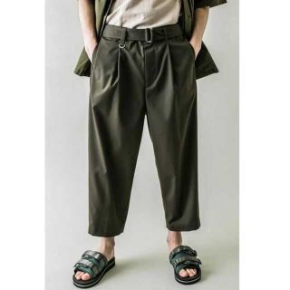 ビューティアンドユースユナイテッドアローズ(BEAUTY&YOUTH UNITED ARROWS)の＜monkey time＞ TR TWILL BELTED アンクルパンツ(スラックス)