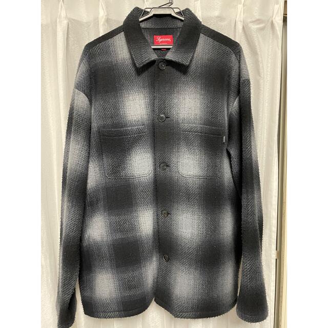 supreme Shadow Plaid Fleece Shirt 野村訓市