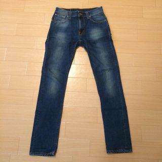 ヌーディジーンズ(Nudie Jeans)のNudie Jeans THIN FINN w29 L32 加工デニム(デニム/ジーンズ)