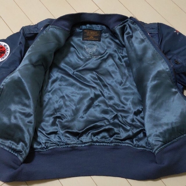 ALPHA INDUSTRIES(アルファインダストリーズ)のALPHA VINTAGE L-2A フライトジャケット “絆”ワッペン メンズのジャケット/アウター(フライトジャケット)の商品写真