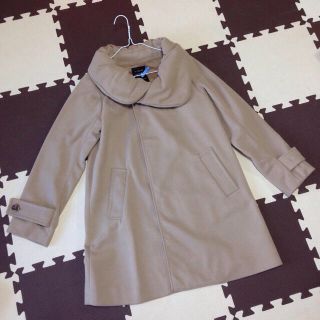 ダブルクローゼット(w closet)のw closet ビッグ襟コート(ロングコート)