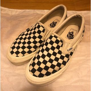 バンズボルト(VANS VAULT)のVANS VAULT SLIP ON チェッカーフラッグ(スニーカー)