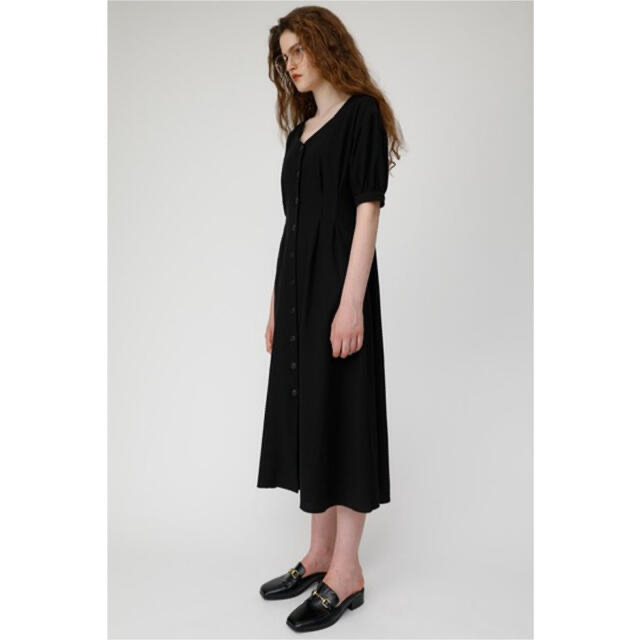 moussy(マウジー)のmoussy マウジー　WAIST TUCK LONG DRESS ワンピース レディースのワンピース(ロングワンピース/マキシワンピース)の商品写真