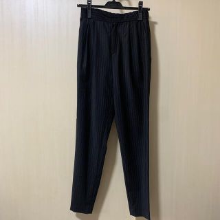 デプレ(DES PRES)のDES PRES トゥモローランド　黒のストライプパンツ(カジュアルパンツ)