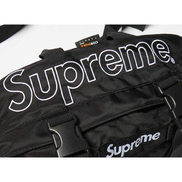 Supreme(シュプリーム)の美品 19fw  Supreme waist Bag 黒 シュプリーム メンズのバッグ(ボディーバッグ)の商品写真