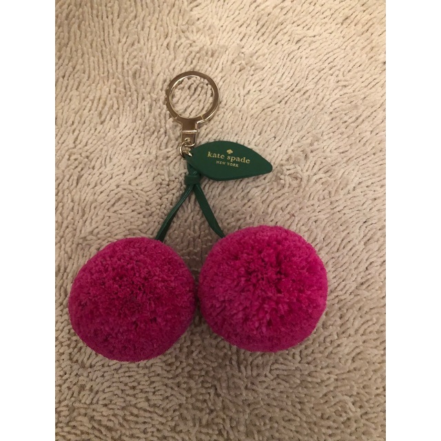 kate spade NEW YORK - Kate spade バッグチャーム さくらんぼの