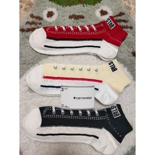 コンバース(CONVERSE)のCONVERSE 靴下 27〜29cm ソックス 3足セット(ソックス)