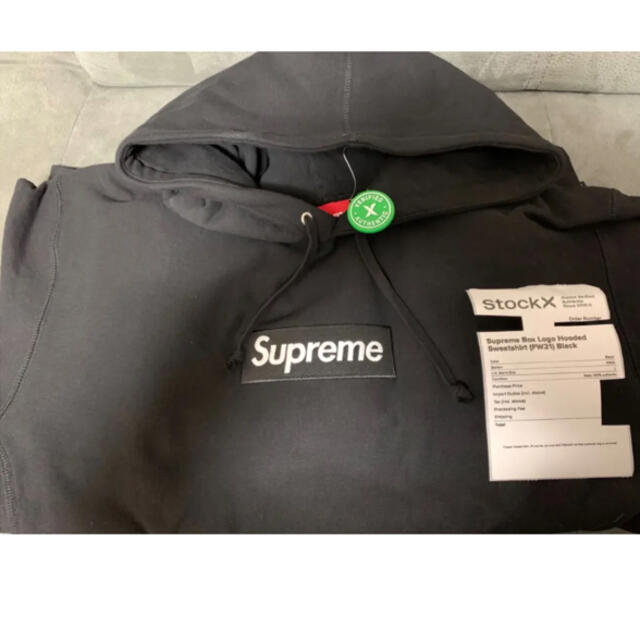 Supreme(シュプリーム)のSupreme Box Logo Hooded Sweatshirt B L メンズのトップス(パーカー)の商品写真