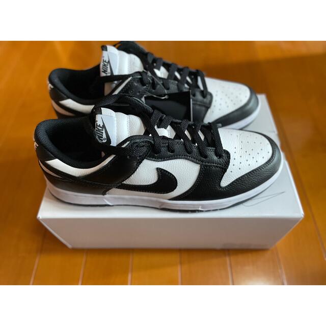 スニーカーNIKE Dunk Low By You ダンク　白　黒　パンダ