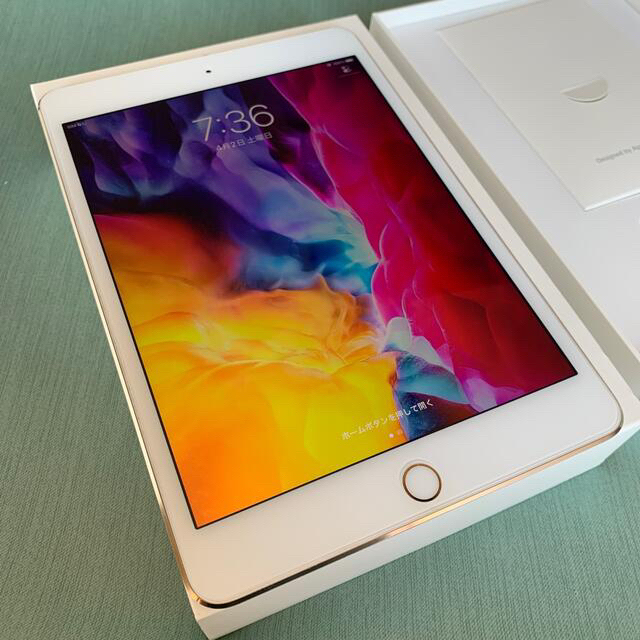 iPad mini4 Wi-fi Cellular32GB gold 美品