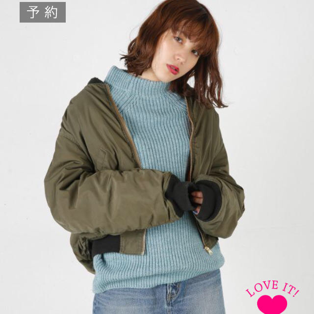 moussy(マウジー)のビンテージMA-1 レディースのジャケット/アウター(ブルゾン)の商品写真