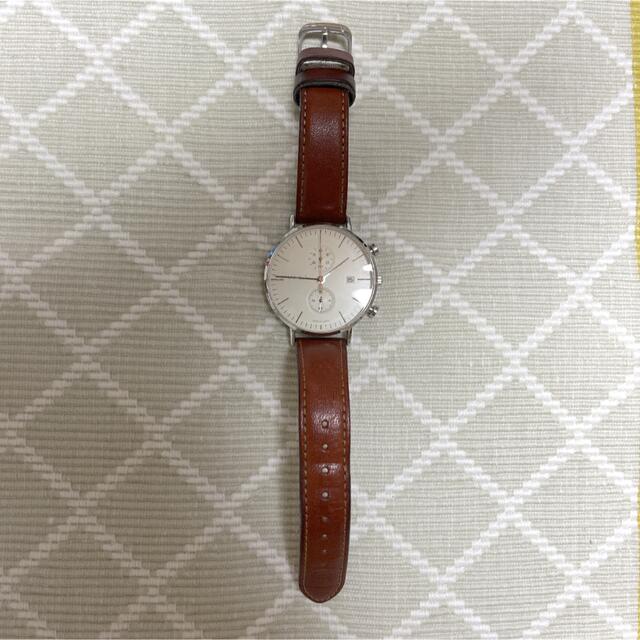 KNOT(ノット)のknot（ノット）　腕時計　ブラウン メンズの時計(腕時計(アナログ))の商品写真