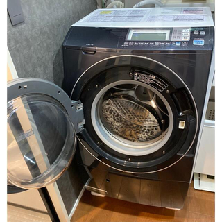 ブラックの洗濯機は希少です！HITACHI BD-S7400　ビッグドラムスリム