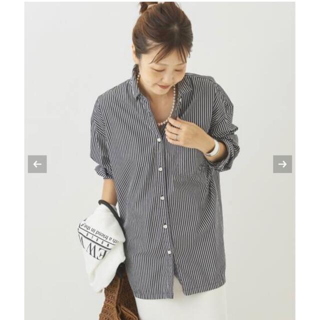 Plage(プラージュ)のPlage  新品★ Boys box シャツ★ レディースのトップス(シャツ/ブラウス(長袖/七分))の商品写真