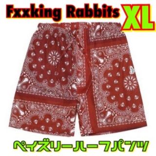 ヴァンキッシュ(VANQUISH)のFR2 ペイズリーショートパンツ　XL(ショートパンツ)