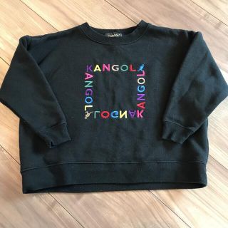 フリークスストア(FREAK'S STORE)のフリークスストア　カンゴール コラボ　ロゴ刺繍トレーナー　裏起毛　140(Tシャツ/カットソー)