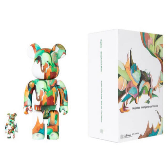 BE@RBRICK(ベアブリック)のBE@RBRICK Nujabes metaphorical music ハンドメイドのおもちゃ(フィギュア)の商品写真