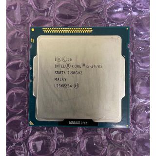 CPU INTEL CORE i5-3470S(PCパーツ)