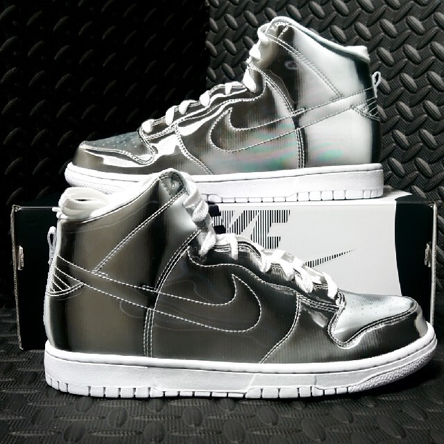 CLOT  Nike Dunk High Silver