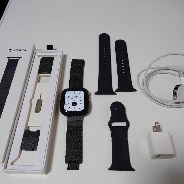 Apple Watch(アップルウォッチ)のApple Watch5  GPS44mm applewatch series5 スマホ/家電/カメラのスマホアクセサリー(その他)の商品写真