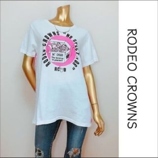 ロデオクラウンズ(RODEO CROWNS)の値下げ✩.*˚美品🍀RODEOCROWN✩.*˚(Tシャツ(半袖/袖なし))