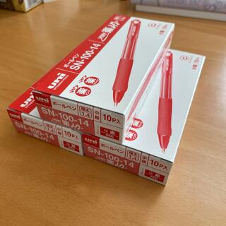 ミツビシエンピツ(三菱鉛筆)の三菱鉛筆　VERY楽ノック 1.4mm　赤　3箱(10本入）(鉛筆)