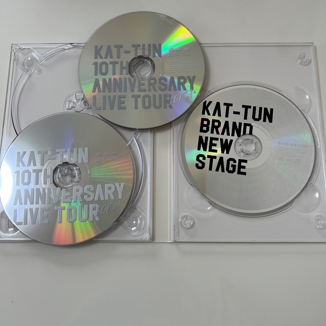 KAT-TUN(カトゥーン)の初回限定盤　KAT-TUN　10TH　ANNIVERSARY　TOUR 10Ks エンタメ/ホビーのDVD/ブルーレイ(ミュージック)の商品写真