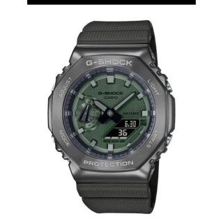 ジーショック(G-SHOCK)のCASIO G-SHOCK【国内正規品】gm2100b-3ajf グリーン(腕時計(アナログ))