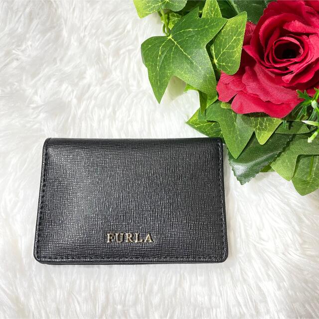 FURLA 名刺入れ 新品未使用品   黒