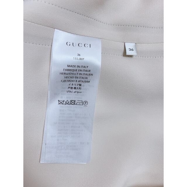 Gucci(グッチ)の 国内正規店購入Gucci(グッチ)ワンピース レディースのワンピース(ひざ丈ワンピース)の商品写真