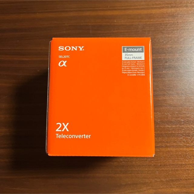 SONY(ソニー)のSONY SEL20TC 2X テレコンバーター　FE スマホ/家電/カメラのカメラ(レンズ(単焦点))の商品写真