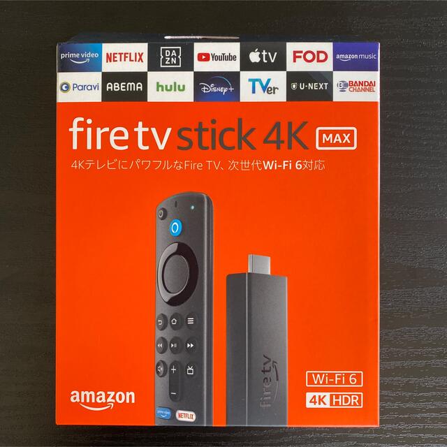 Amazon fire tv stick 4K MAX ファイヤースティック