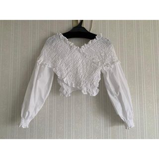 ザラ(ZARA)のZARA コットンブラウス(シャツ/ブラウス(長袖/七分))