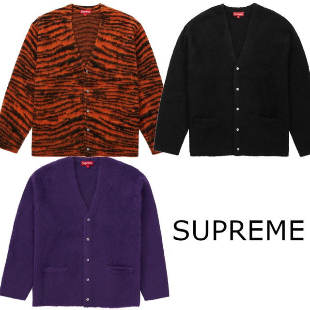 Supreme Mohair Cardigan モヘアカーディガン　M