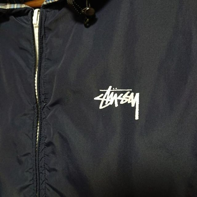 いします】 STUSSY - 美品 STUSSY ナイロンジャケット パーカー