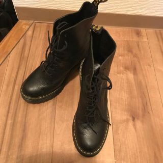 ドクターマーチン(Dr.Martens)の［美品］ドクターマーチン＊ケンドラ＊レースアップチャンキーヒールブーツ10ホール(ブーツ)