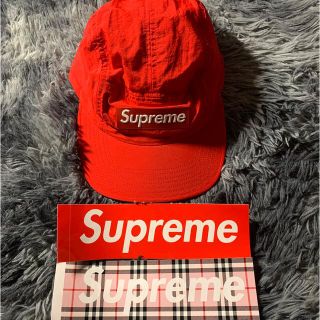 シュプリーム(Supreme)のSupreme Reversed Label Camp Cap "Red(キャップ)