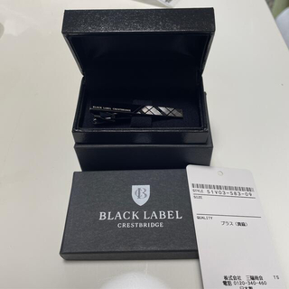 Black labelネクタイピン