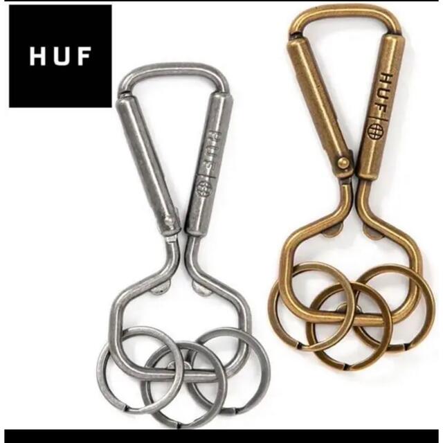 HUF(ハフ)のHUF ハフ　カラビナ　シルバー メンズのファッション小物(キーホルダー)の商品写真