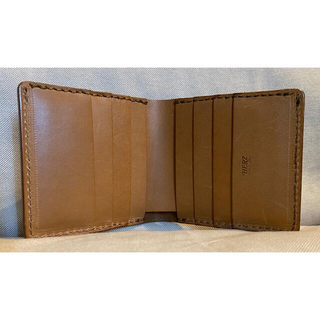 ヘルツ(HERZ)のHerz ヘルツ  二つ折り財布　NSA-55 カフェモカ　限定色(折り財布)