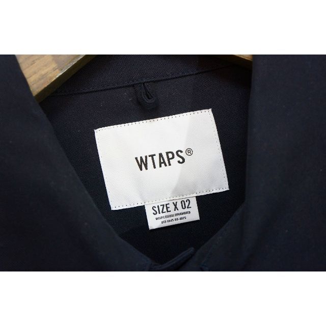 新品21SS WTAPS BUDS LS シャツ ジャケット 紺1107L▲ 3