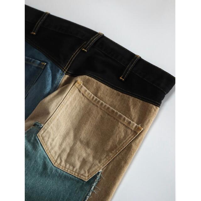 販売超安い khoki 21aw Y denim pants メンズ | mslash.co.jp